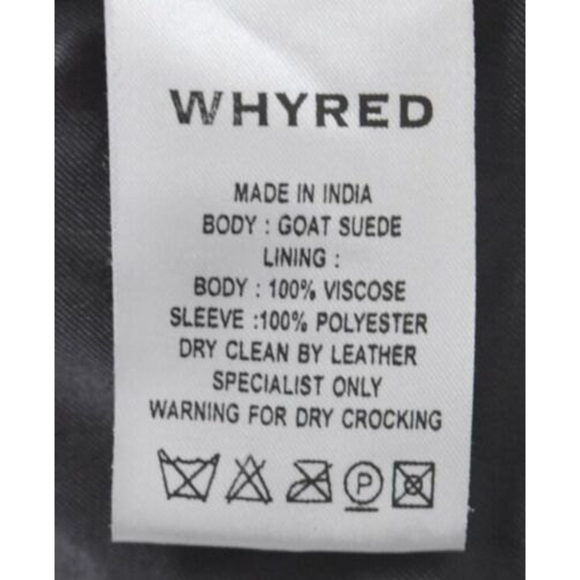 Whyred Suede Leather Moto Off Center Olive Green Zip Jacket Size 36 - Picture 10 of 11